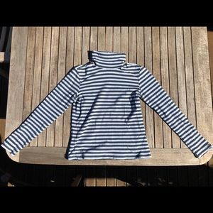 Striped Long Sleeve Turtleneck